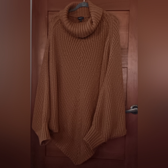 Torrid Warm Tan Cowl Neck Sweater - Picture 2 of 4